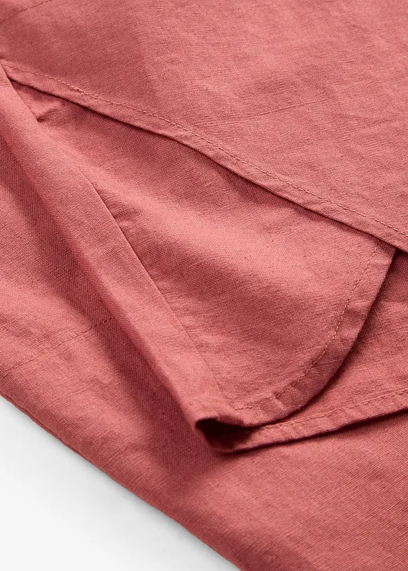 3/4-byxa i tunn linneblandning, bonprix