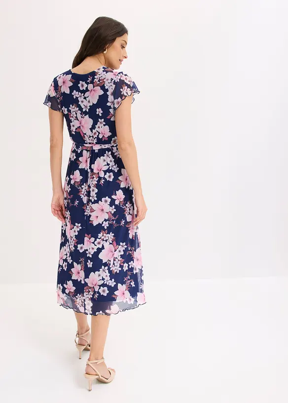 M&ouml;nstrad mellanl&aring;ng meshkl&auml;nning, bonprix