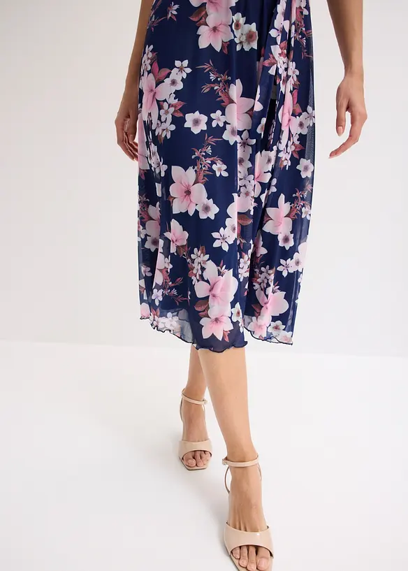 M&ouml;nstrad mellanl&aring;ng meshkl&auml;nning, bonprix