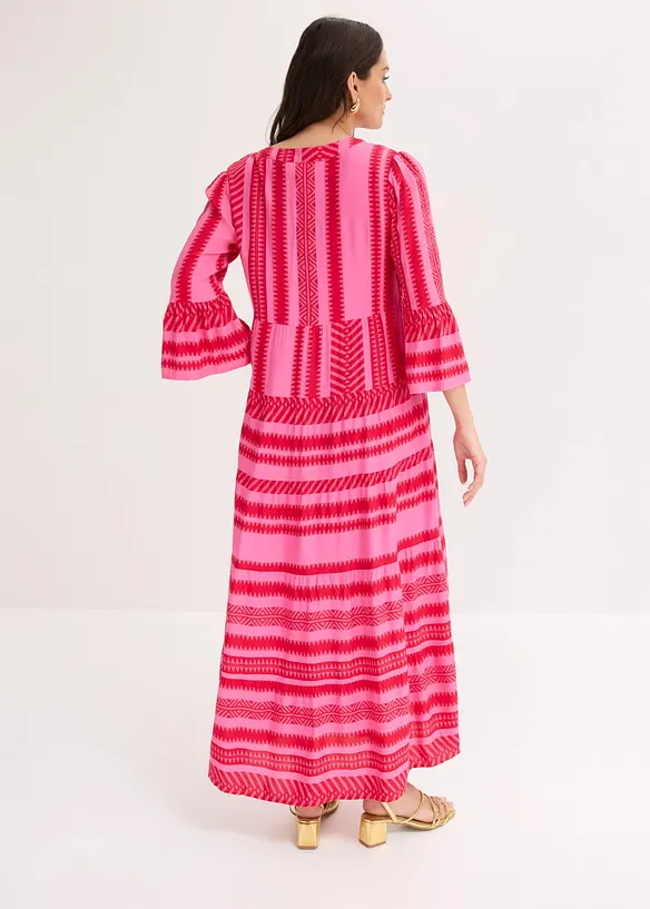 Maxikl&auml;nning i f&ouml;ljsam viskos, bonprix