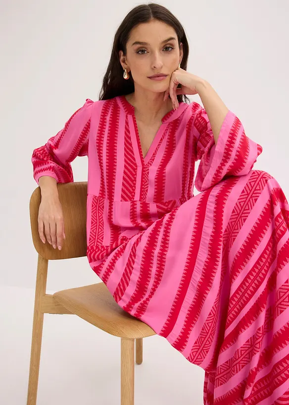 Maxikl&auml;nning i f&ouml;ljsam viskos, bonprix