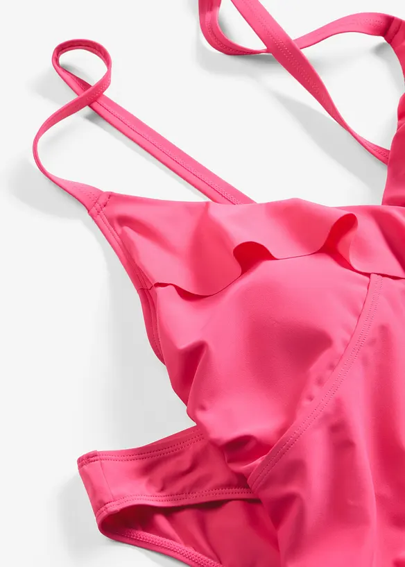 Tankini (2 delar) med volanger, bonprix