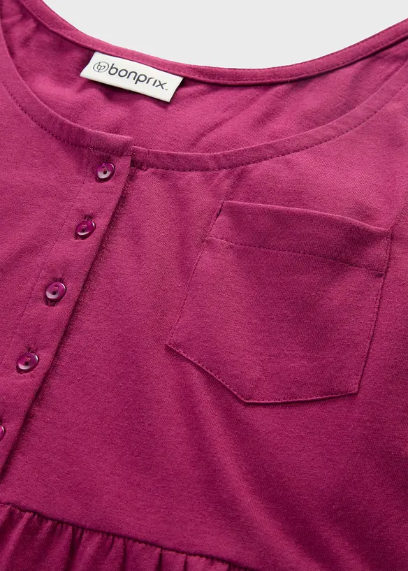 Kort jerseykl&auml;nning i bomull, bonprix