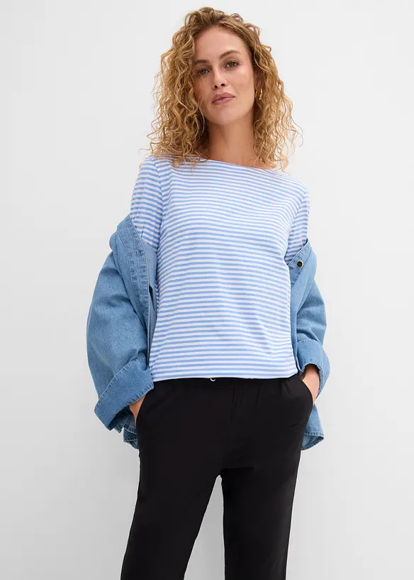 Trekvartsbyxa med knytband, bonprix