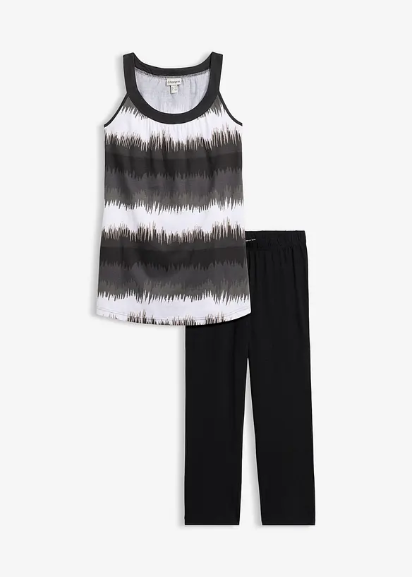 Kl&auml;nning + caprileggings (2-delat set), bonprix