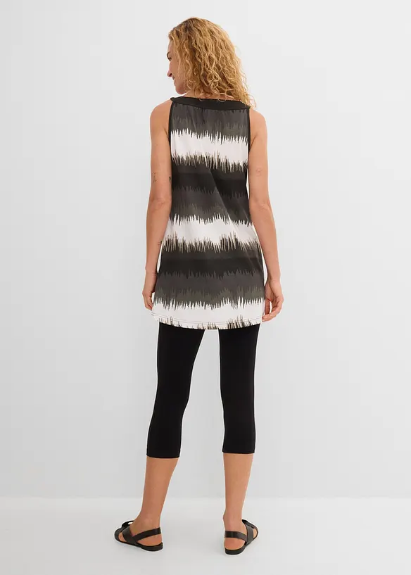 Kl&auml;nning + caprileggings (2-delat set), bonprix