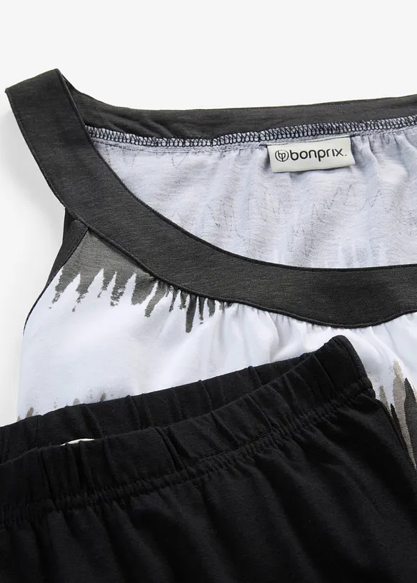 Kl&auml;nning + caprileggings (2-delat set), bonprix