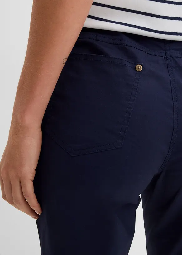 Bomullsbermudas med bekv&auml;m midja, bonprix