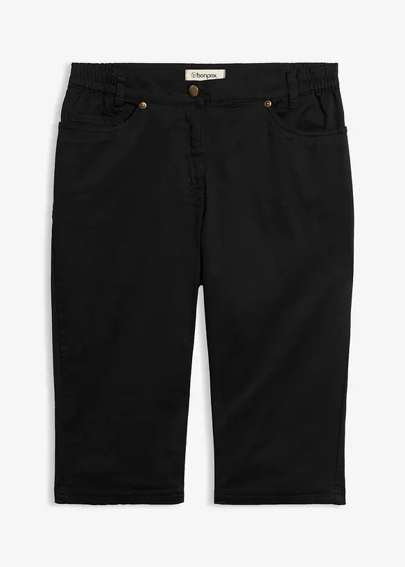 Bomullsbermudas med bekv&auml;m midja, bonprix