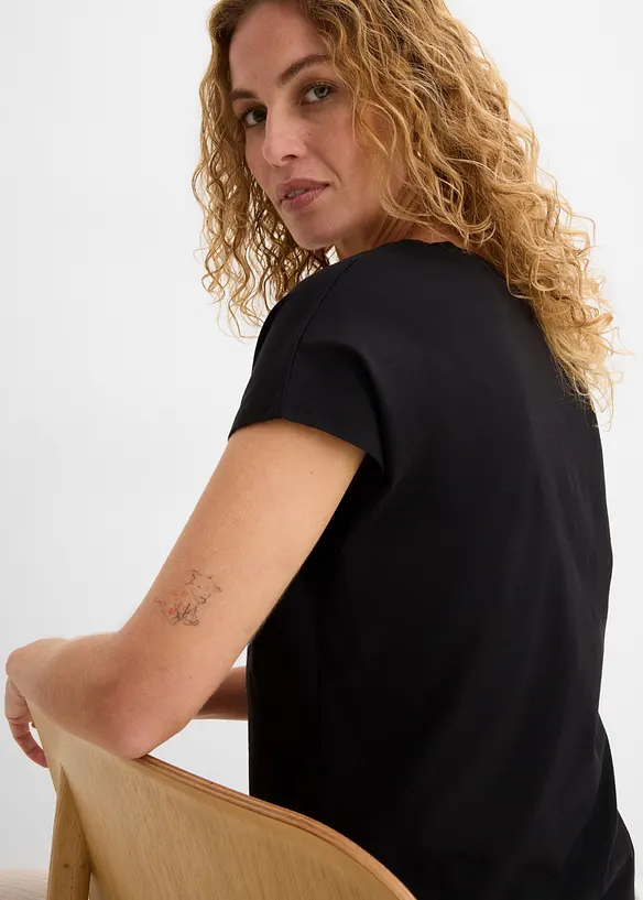 Topp med paljetter, bonprix