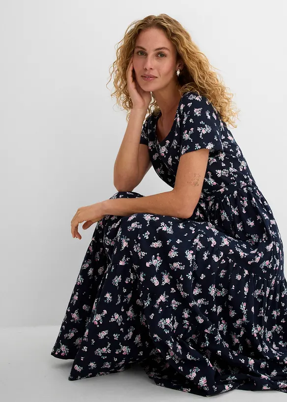 Kort&auml;rmad kl&auml;nning, bonprix