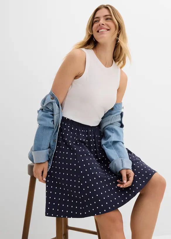 Jerseykjol (2-pack), bonprix