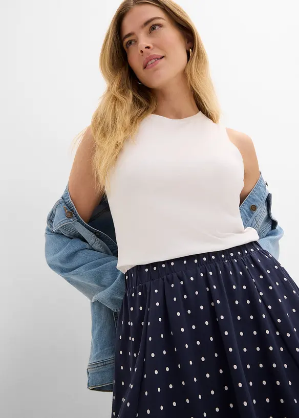 Jerseykjol (2-pack), bonprix