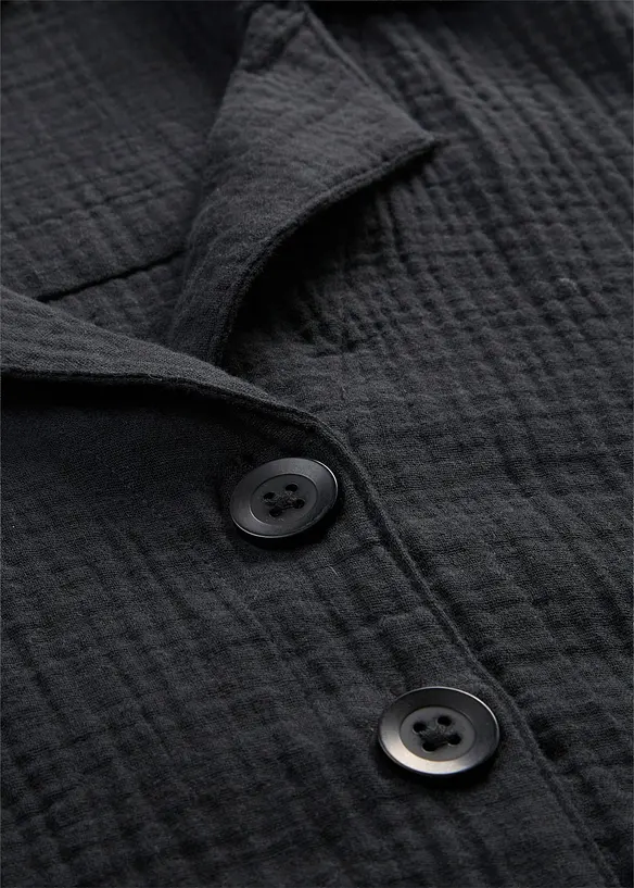 Skjortblus av muslin, bonprix