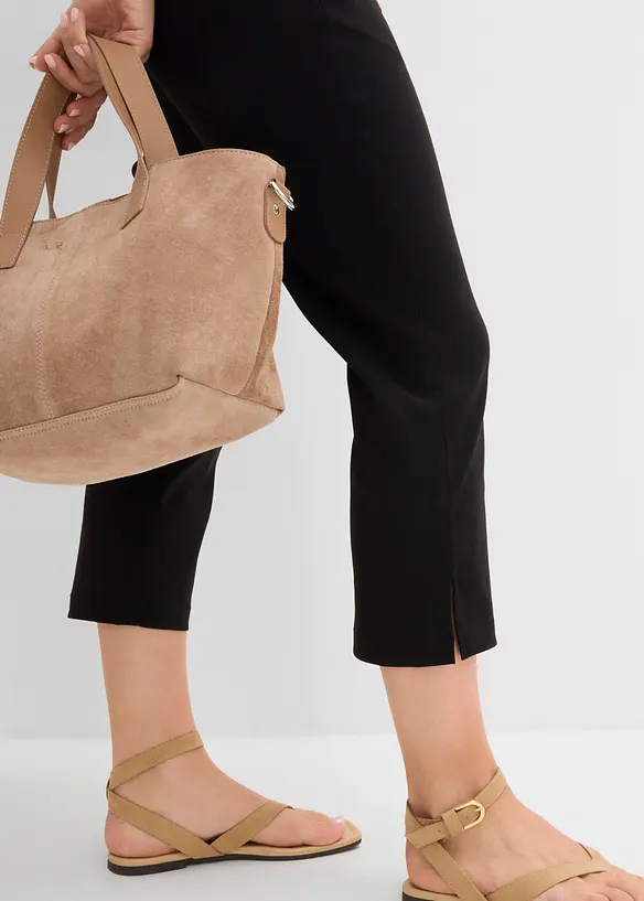 7/8-bengalinbyxa med bekv&auml;m midja, bonprix