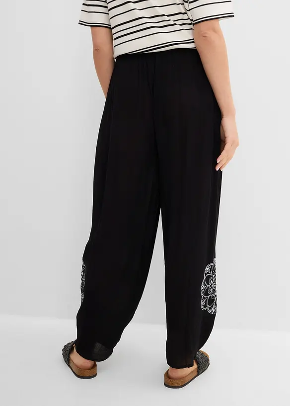 Haremsbyxa av viskos, bonprix