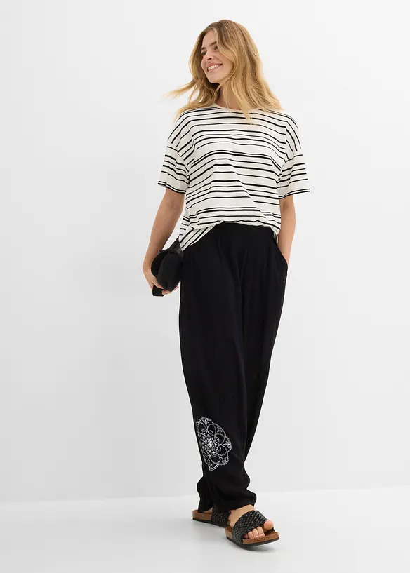 Haremsbyxa av viskos, bonprix