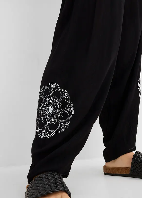 Haremsbyxa av viskos, bonprix