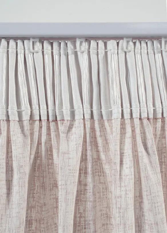 Gardinl&auml;ngd av ekologisk bomull (1-pack), bonprix