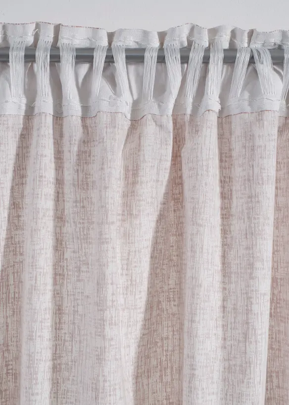 Gardinl&auml;ngd av ekologisk bomull (1-pack), bonprix