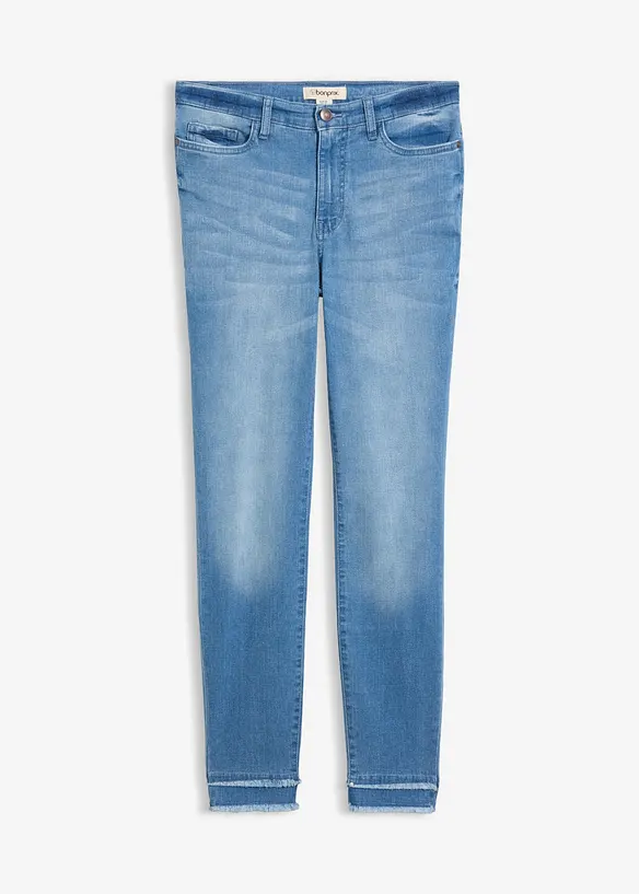 Ultra Soft Jeans i 7/8-l&auml;ngd, bonprix