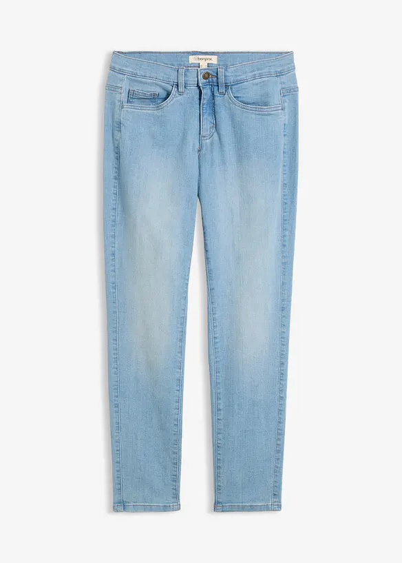 Stretchjeans Straight Mid Waist, bonprix