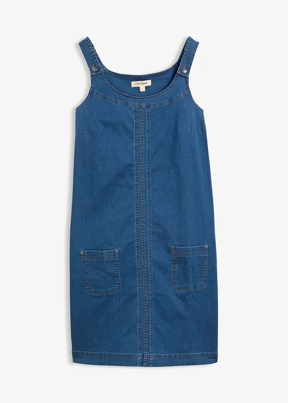 Kn&auml;l&aring;ng jeanssnickarkl&auml;nning i bomull, bonprix