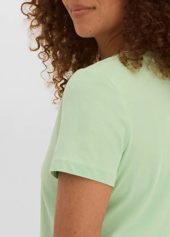 Jerseykl&auml;nning i ren bomull (2-pack), bonprix