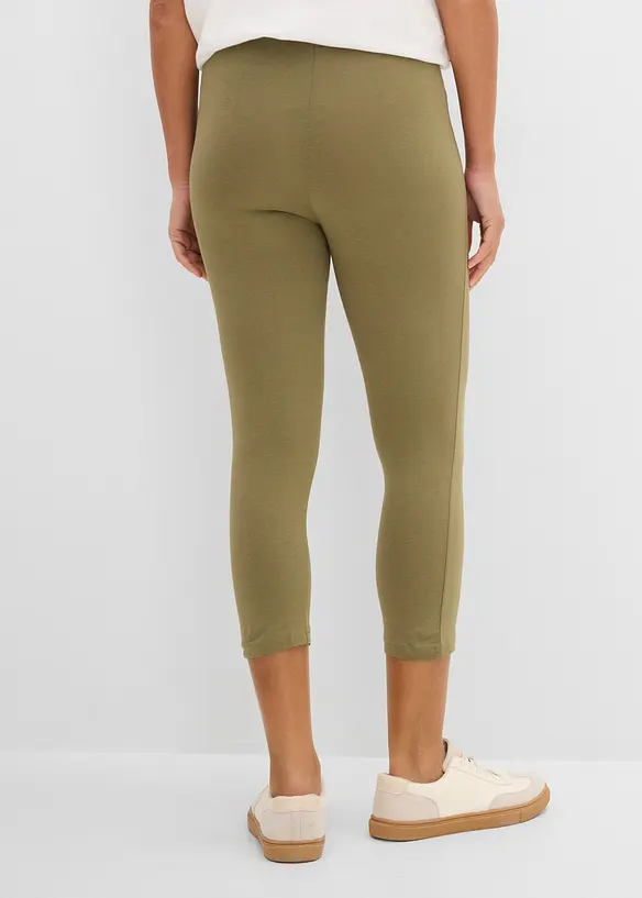 Stretchiga caprileggings (2-pack), bonprix