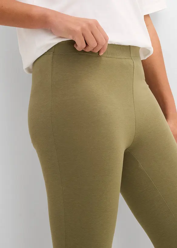 Stretchiga caprileggings (2-pack), bonprix