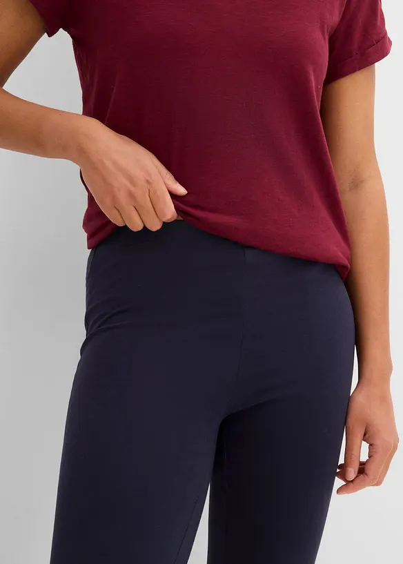 Stretchiga caprileggings (2-pack), bonprix