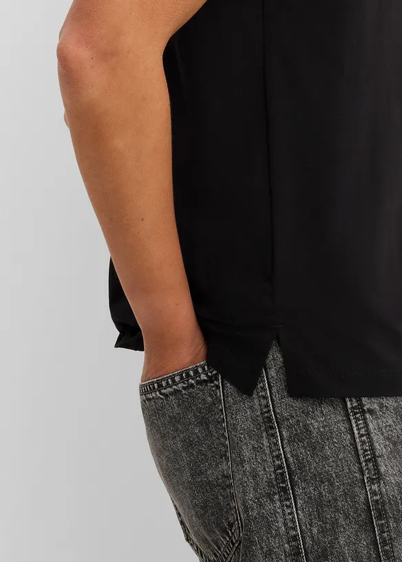 Oversizetopp med bomull, bonprix