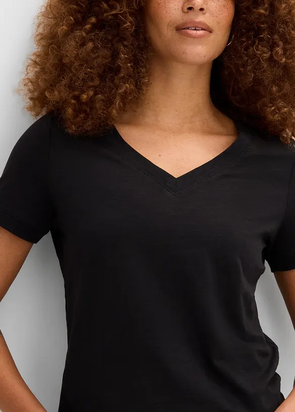 T-shirt i ren bomull, bonprix