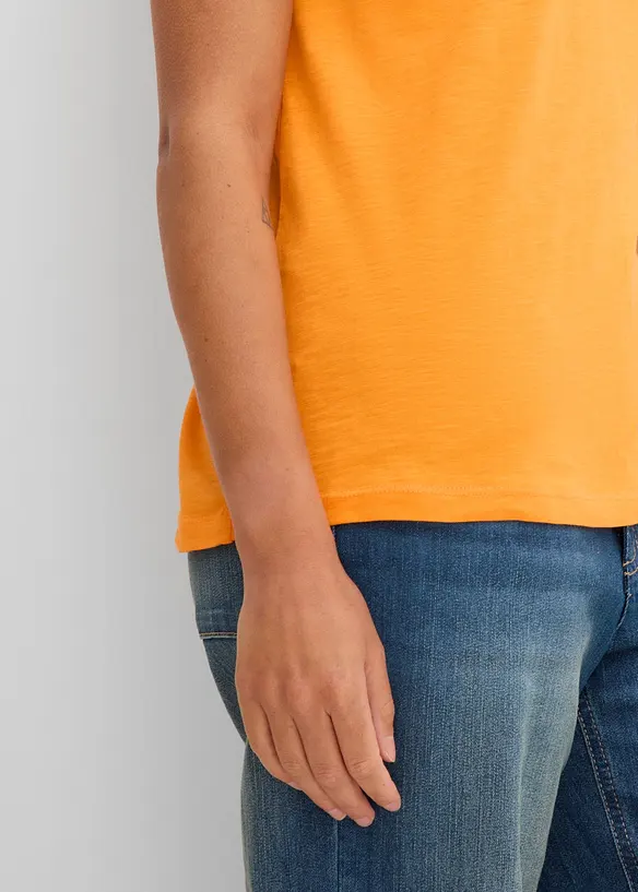 T-shirt i ren bomull, bonprix