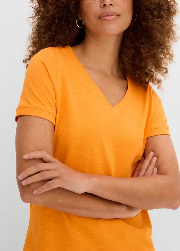 T-shirt i ren bomull, bonprix