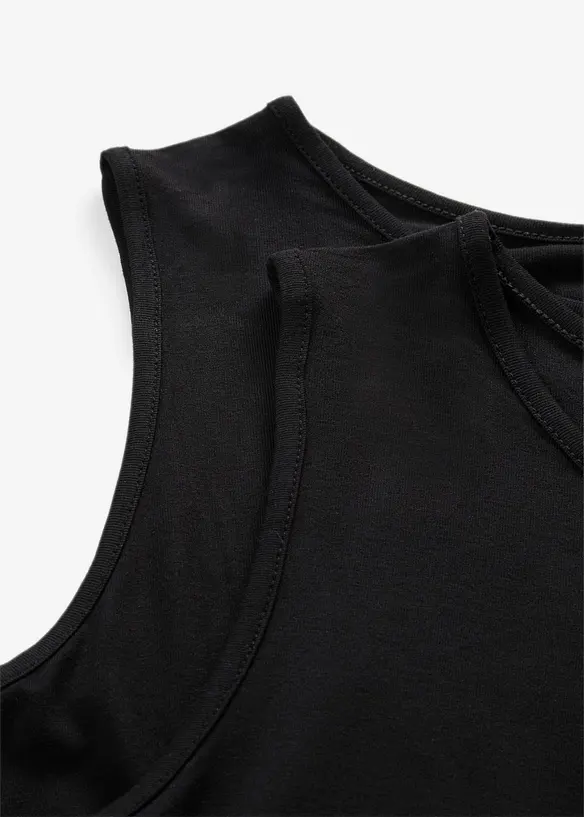 L&aring;ngt viskoslinne (2-pack), bonprix