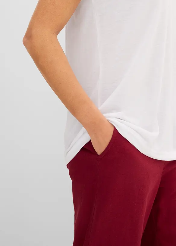 L&aring;ng topp med V-ringning, bonprix