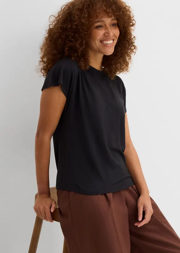 T-shirt av mjuk viskos, bonprix