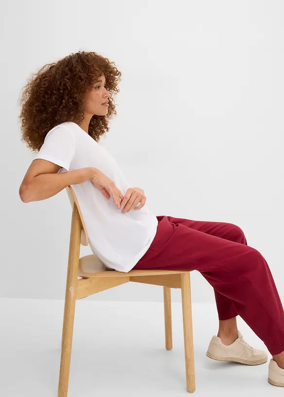 L&aring;ng topp med V-ringning, bonprix