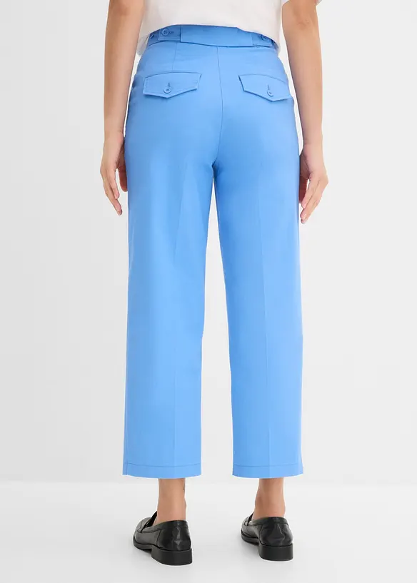 Chinos av bomullstwill, bonprix