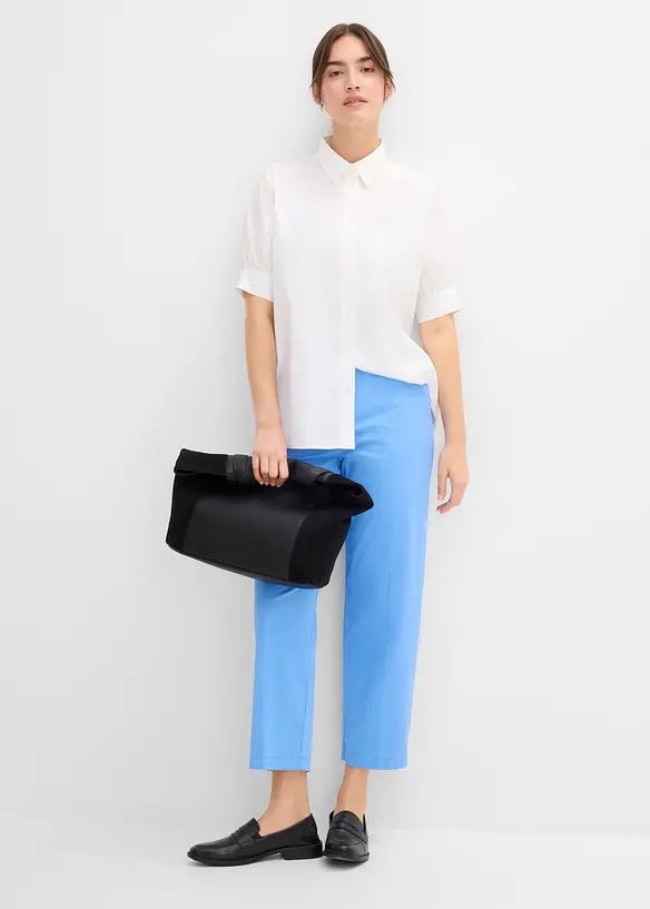 Chinos av bomullstwill, bonprix