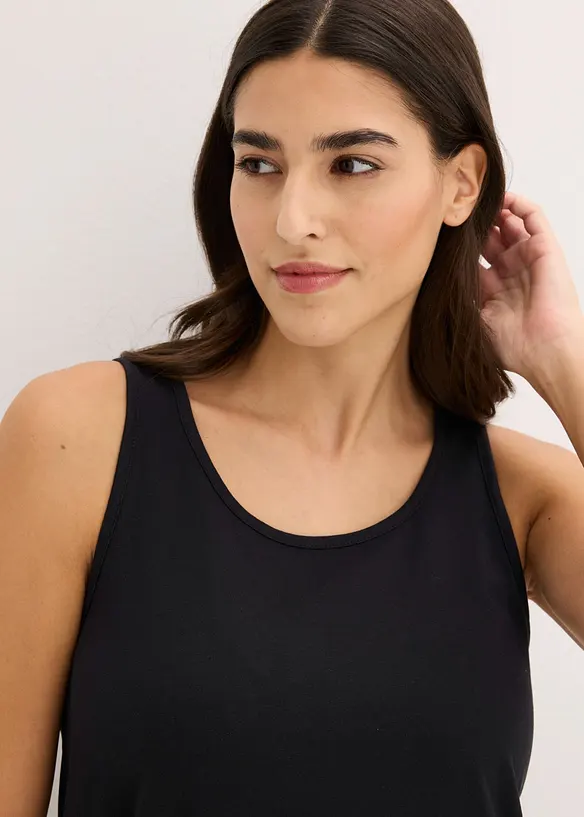 Kort nattlinne av ren bomull, bonprix