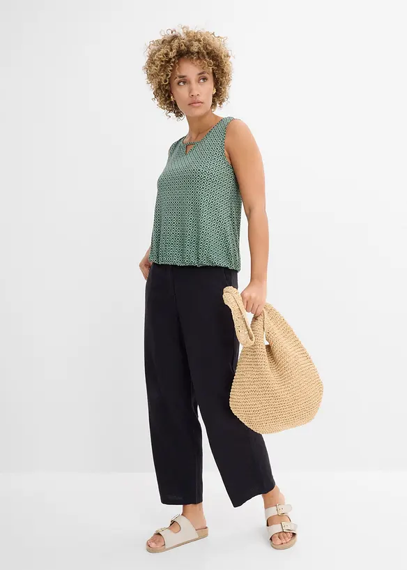 Linne med res&aring;rband, bonprix