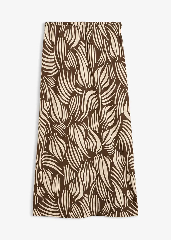 Jerseykjol av stretchigt bomullsmaterial, bonprix