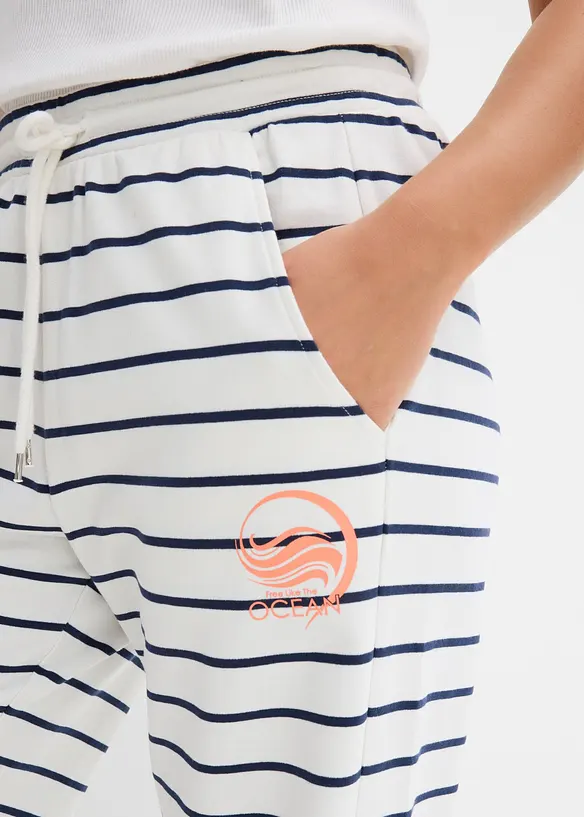 Trik&aring;byxa i bomullsmix, bonprix