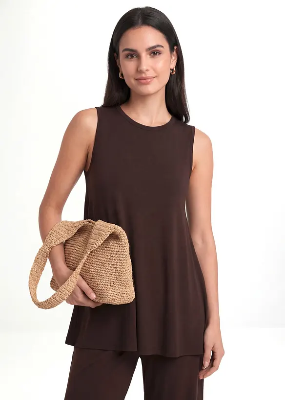 Linne i viskosmix, bonprix