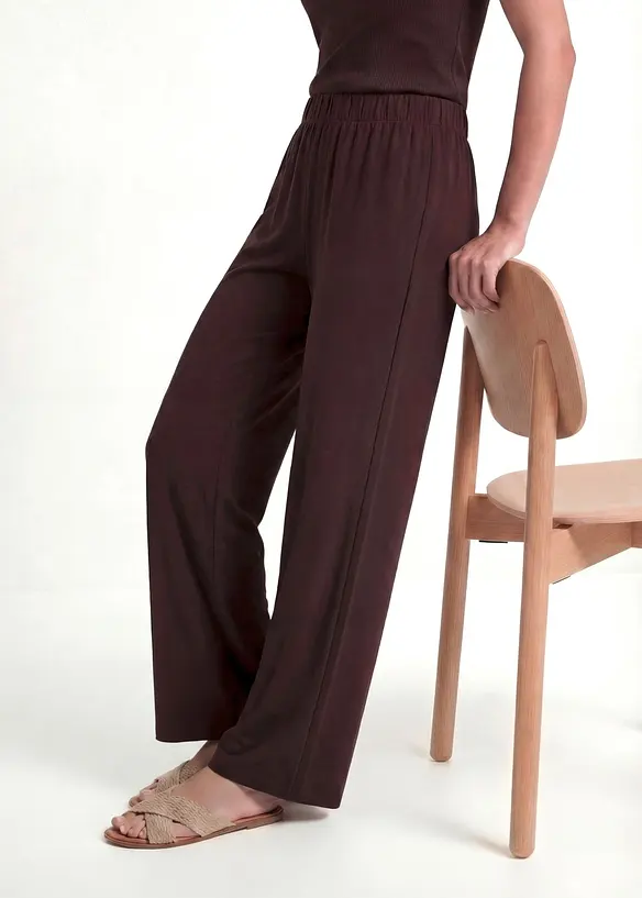 Jerseybyxa i viskosmix, bonprix