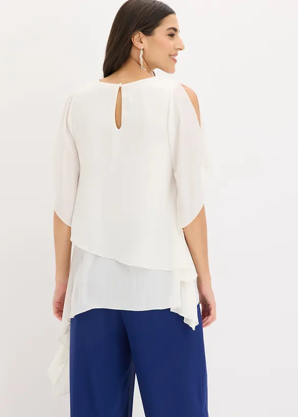 L&aring;ng blus i lager p&aring; lager-stil, bonprix