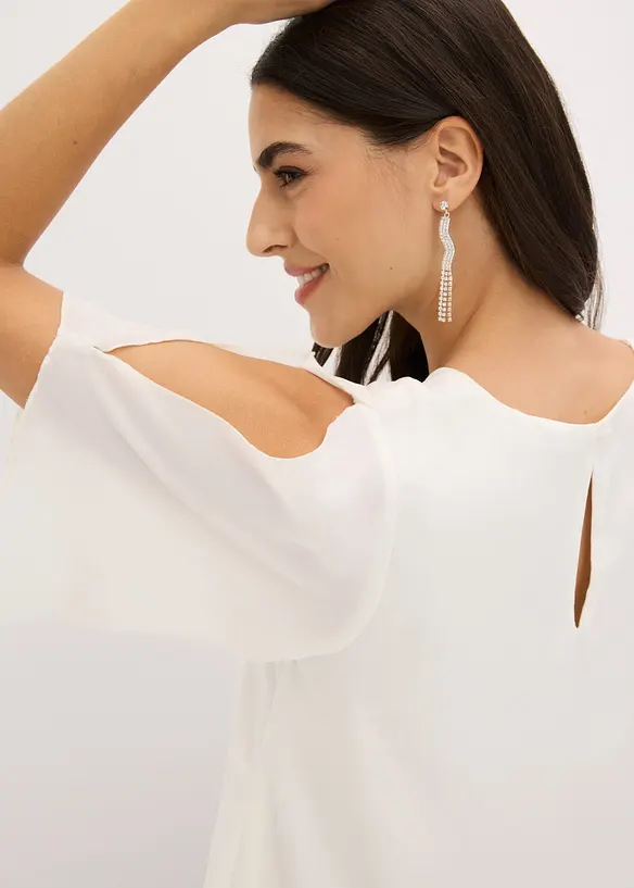 L&aring;ng blus i lager p&aring; lager-stil, bonprix