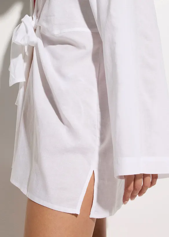 Strandblus av mjuk viskosmix, bonprix